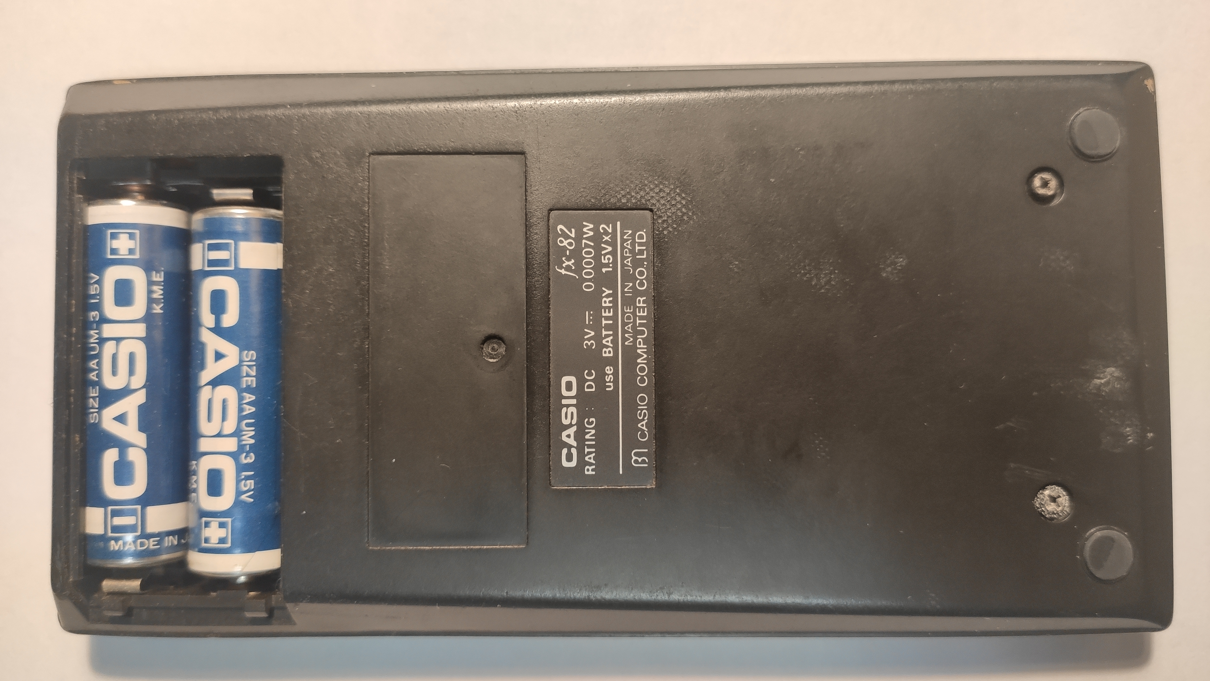 Casio fx-82 – pogled 2